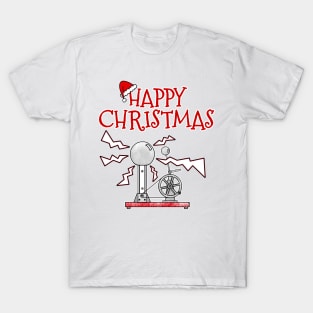 Christmas Physics Teacher Physicist School Science Xmas 2022 T-Shirt